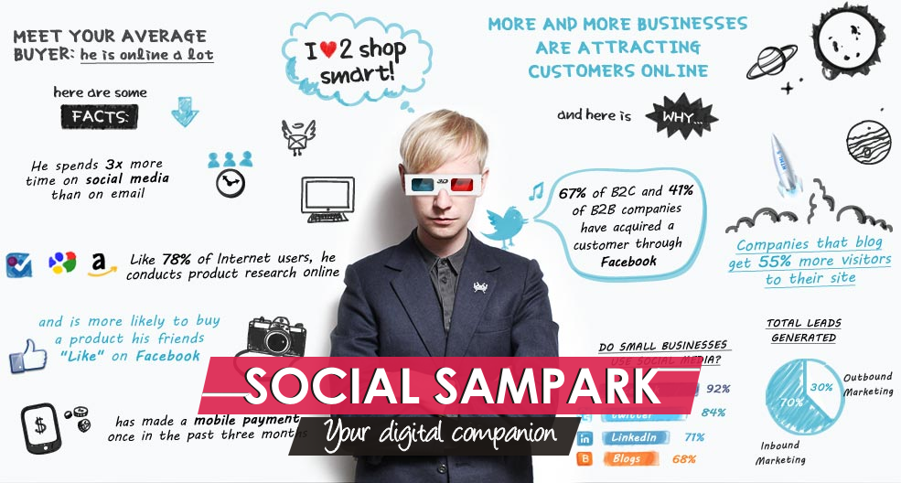 Banner of Company with Services